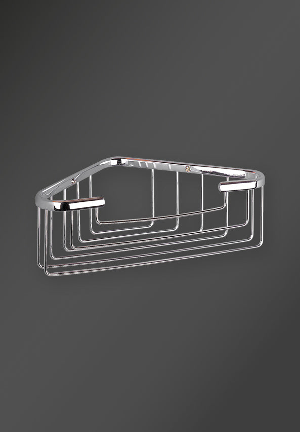 DEEP CORNER SOAP HOLDER CHROME