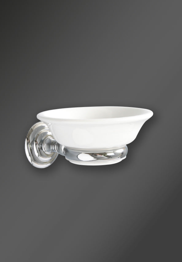 RICHMOND SOAP DISH AND HOLDER CHROME