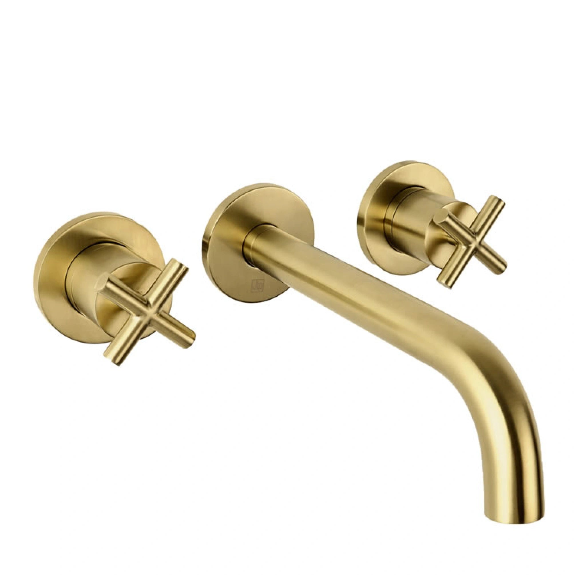 SOLEX 3 HOLE WALL MOUNTED BASIN MIXER