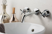 SOLEX 3 HOLE WALL MOUNTED BASIN MIXER