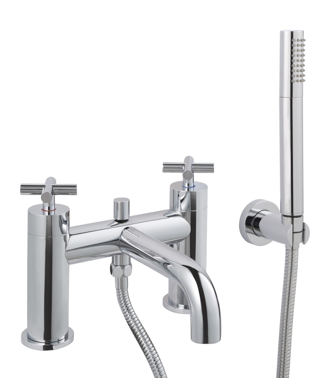 SOLEX DECK MOUNTED BATH SHOWER MIXER WITH KIT