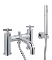 SOLEX DECK MOUNTED BATH SHOWER MIXER WITH KIT