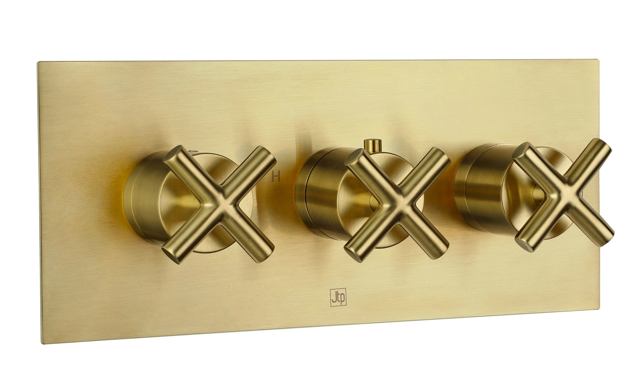 SOLEX THERMOSTATIC CONCEALED 2 OUTLET SHOWER VALVE HORIZONTAL