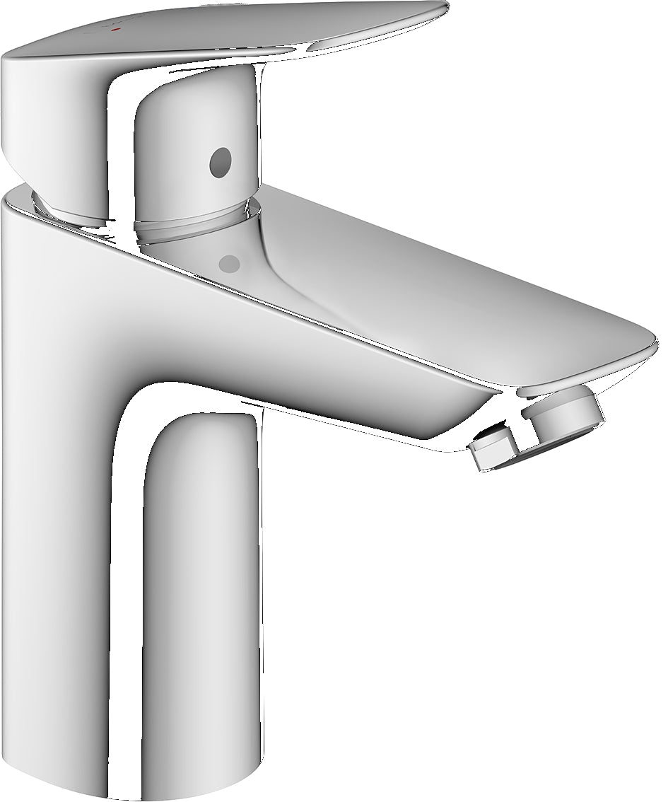 Logis Single lever basin mixer 100 LowFlow 3.5 l/min with pop-up waste