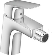 Logis Single lever bidet mixer 70 with pop-up waste