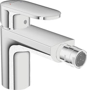 Vernis Blend Single lever bidet mixer with metal pop-up waste set