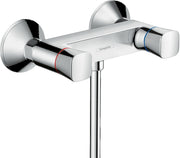 Logis 2-handle manual shower mixer for exposed installation