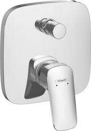 Logis Single lever manual bath mixer for concealed installation