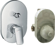 Logis Manual bath mixer set for concealed installation