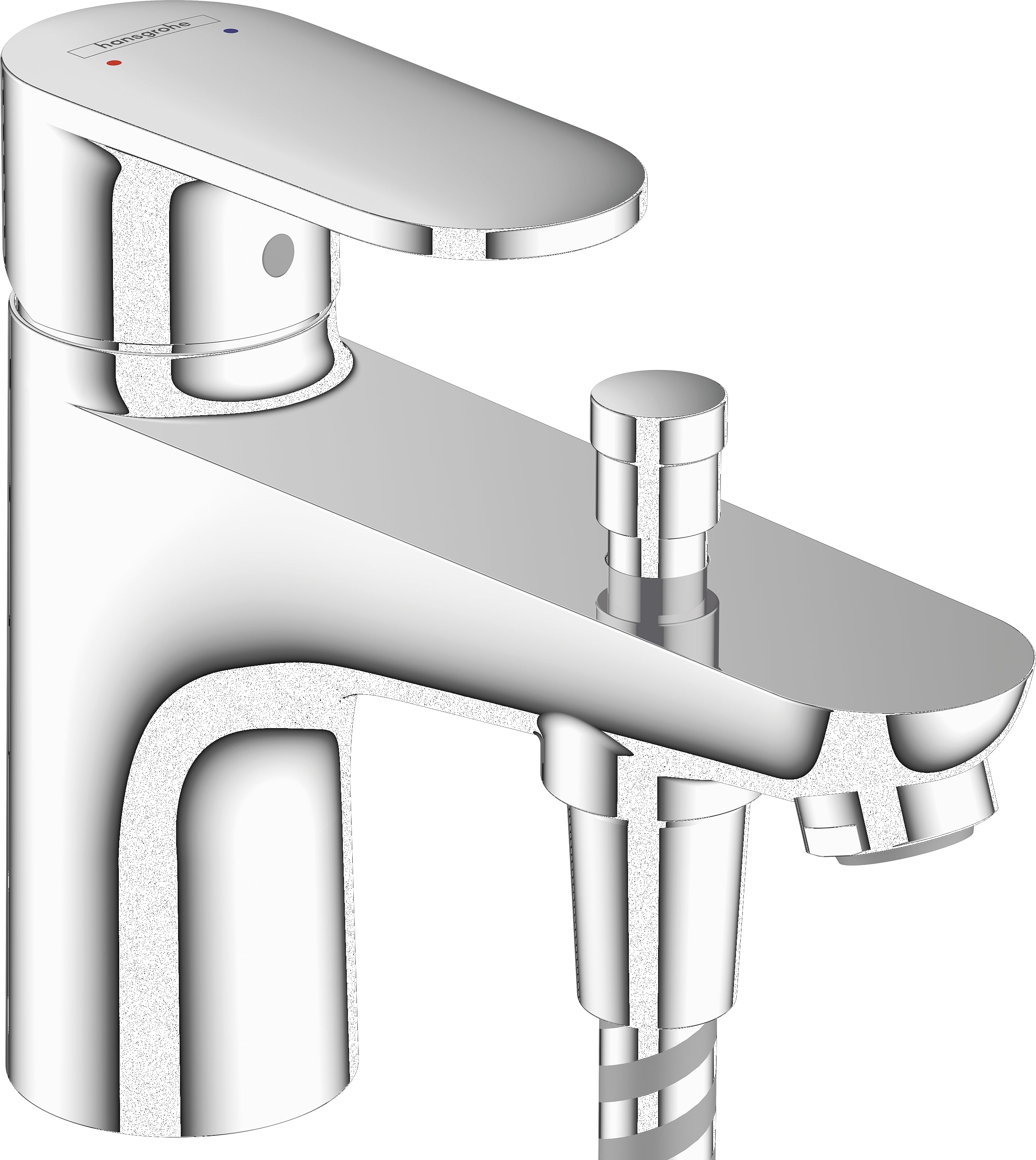 Vernis Blend Single lever bath and shower mixer Monotrou