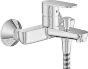 Vernis Blend Single lever bath mixer for exposed installation with 2 flow rates