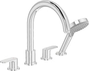 Vernis Blend 4-hole rim mounted bath mixer