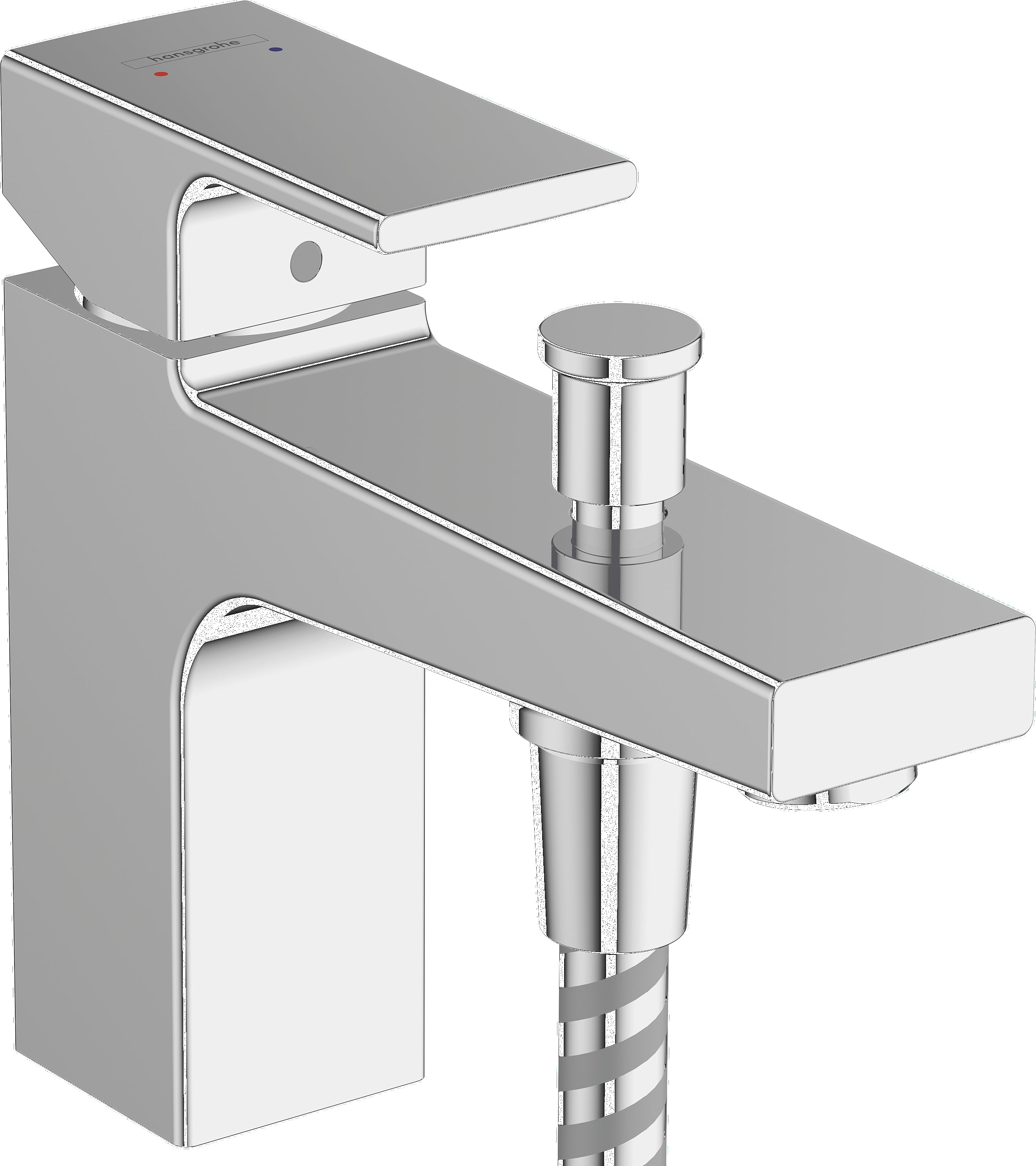 Vernis Shape Single lever bath and shower mixer Monotrou