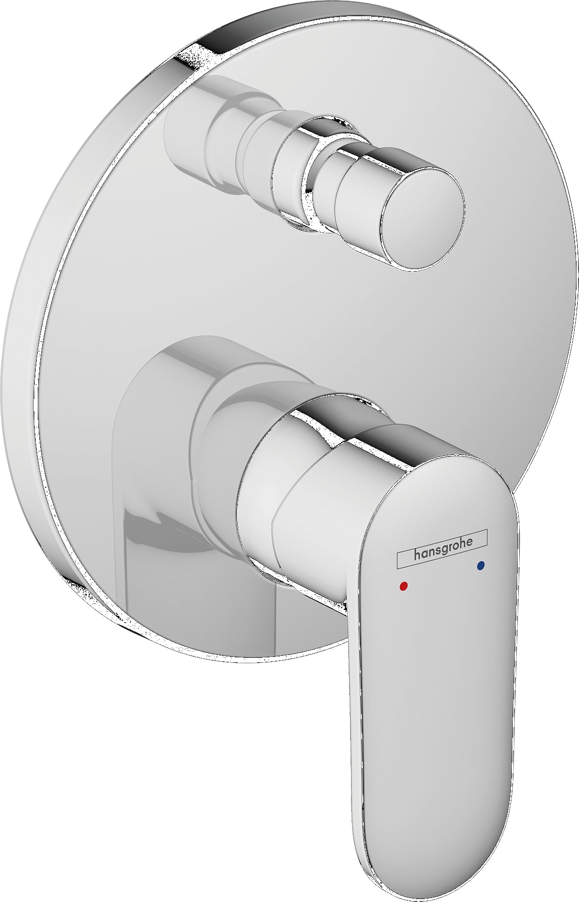 Vernis Blend Single lever bath mixer for concealed installation with integrated security combination according to EN1717