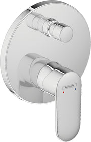 Vernis Blend Single lever bath mixer for concealed installation with integrated security combination according to EN1717