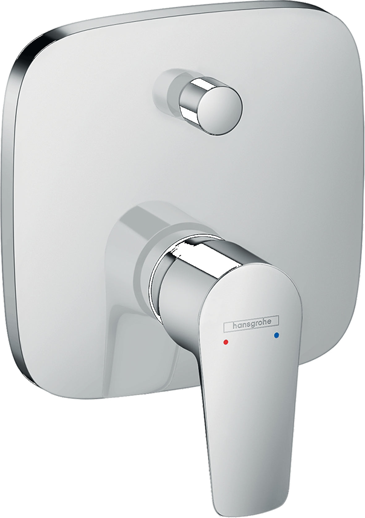 Talis E Single lever manual bath mixer for concealed installation with integrated backflow prevention