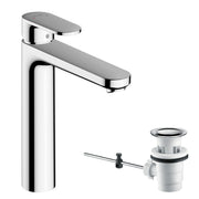Vernis Blend Single lever basin mixer 190 with pop-up waste set