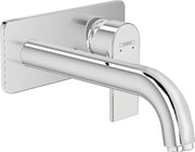 Vernis Shape Single lever basin mixer for concealed installation wall-mounted with spout 20,7 cm