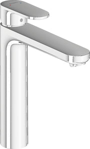 Vernis Blend Single lever basin mixer 190 with metal pop-up waste set