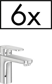 Vernis Blend Single lever basin mixer 70 with pop-up waste set project pack (6 pcs.)
