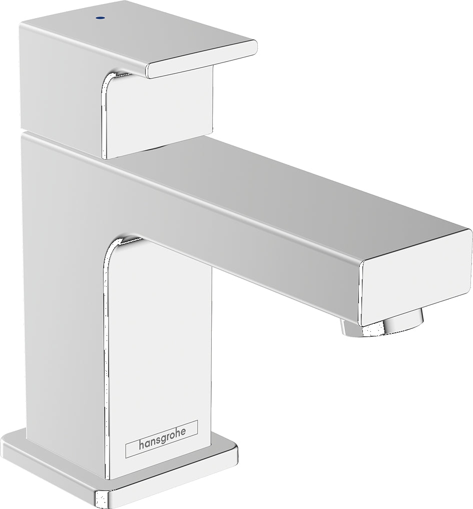 Vernis Shape Pillar tap 70 for cold water or pre-adjusted water without waste set