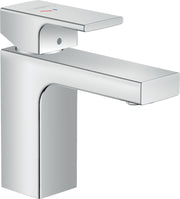 Vernis Shape Single lever basin mixer 100 CoolStart with pop-up waste set