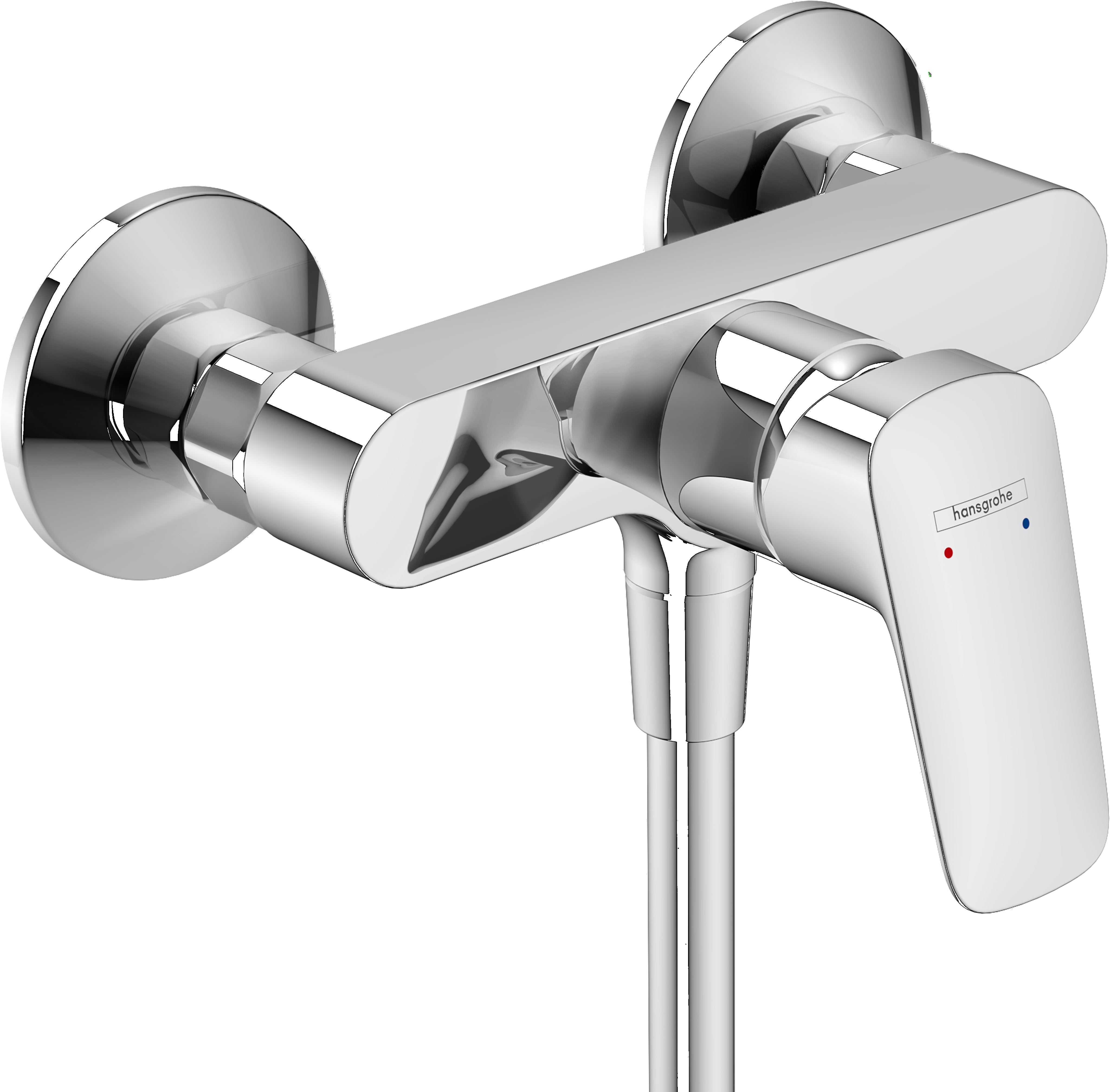 Logis Single lever manual shower mixer for exposed installation