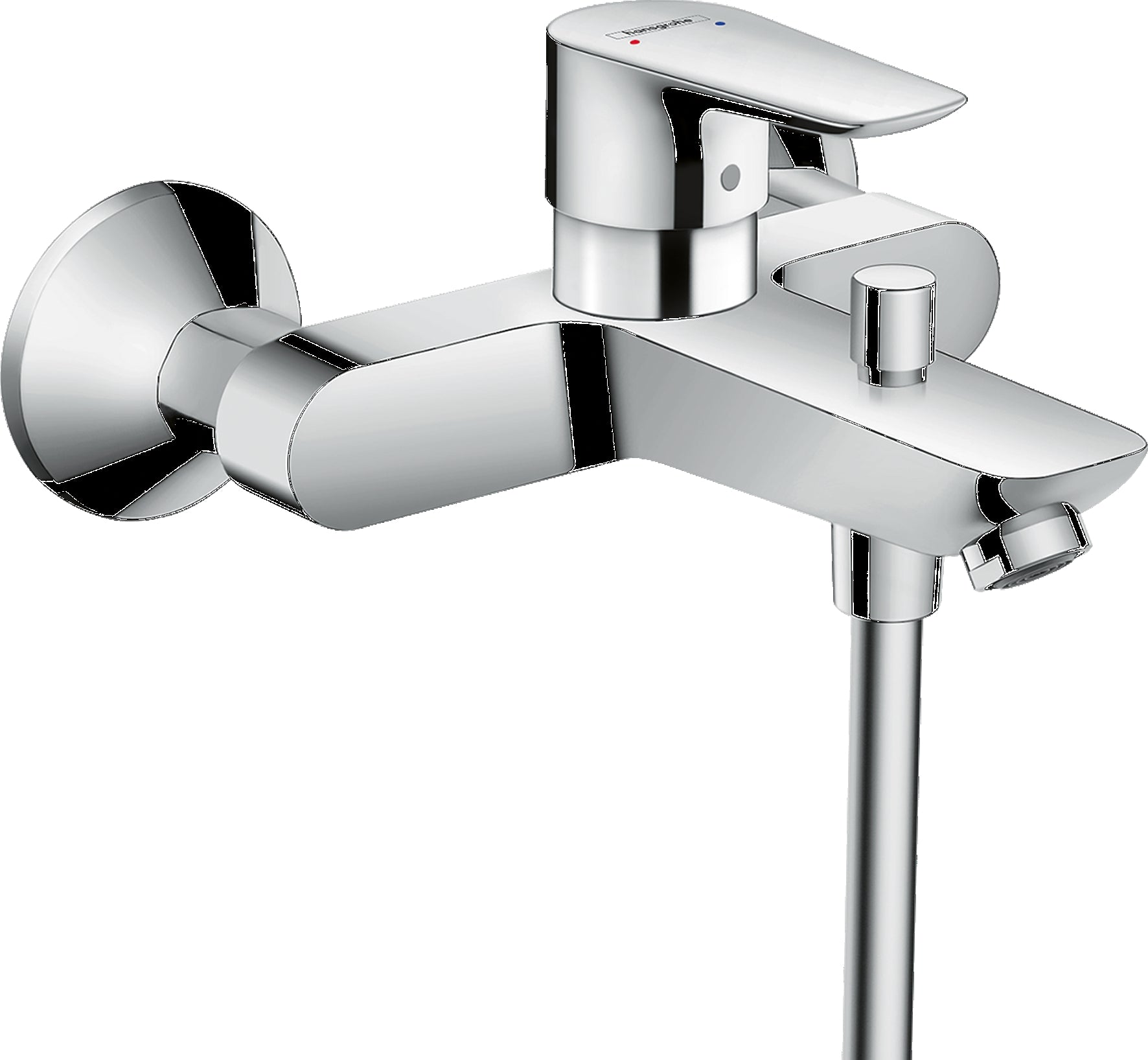Talis E Single lever manual bath mixer for exposed installation