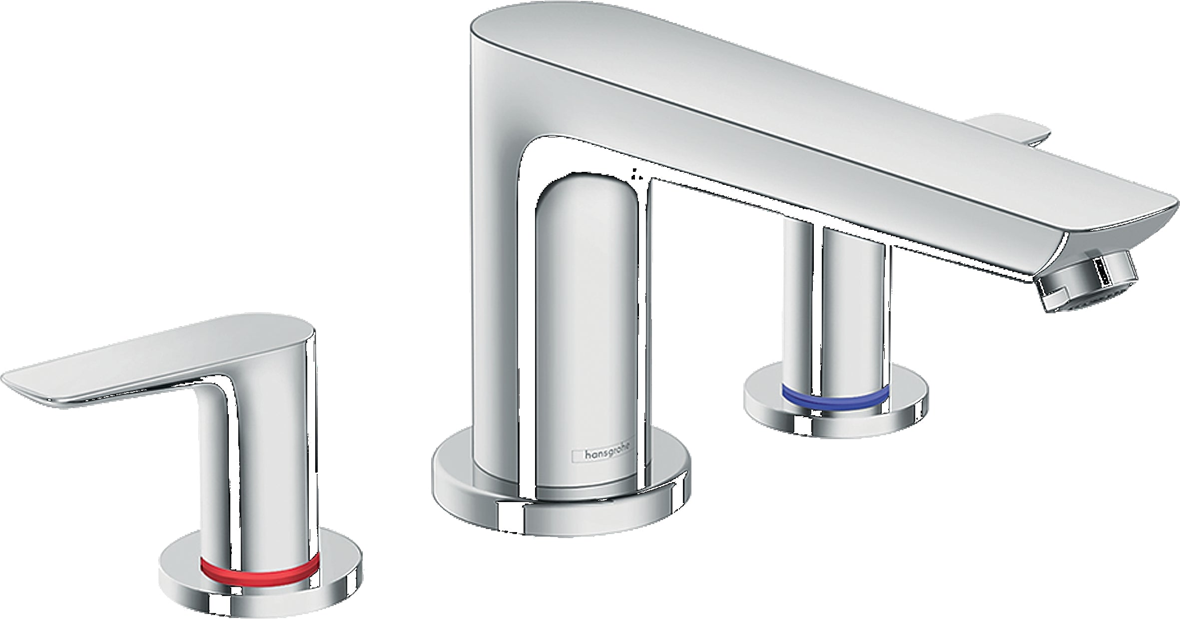 Talis E 3-hole rim-mounted bath mixer