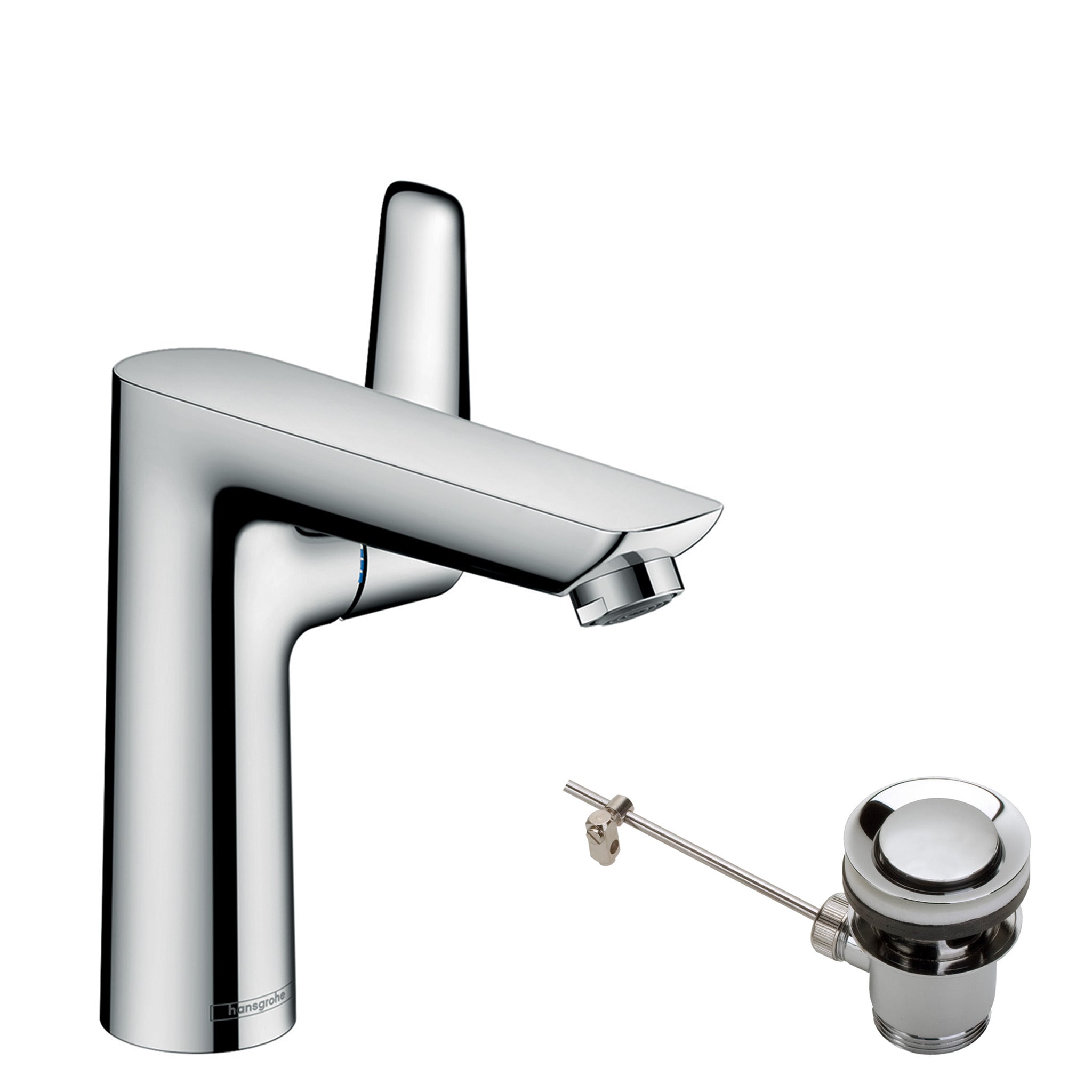 Talis E Single lever basin mixer 150 with pop-up waste