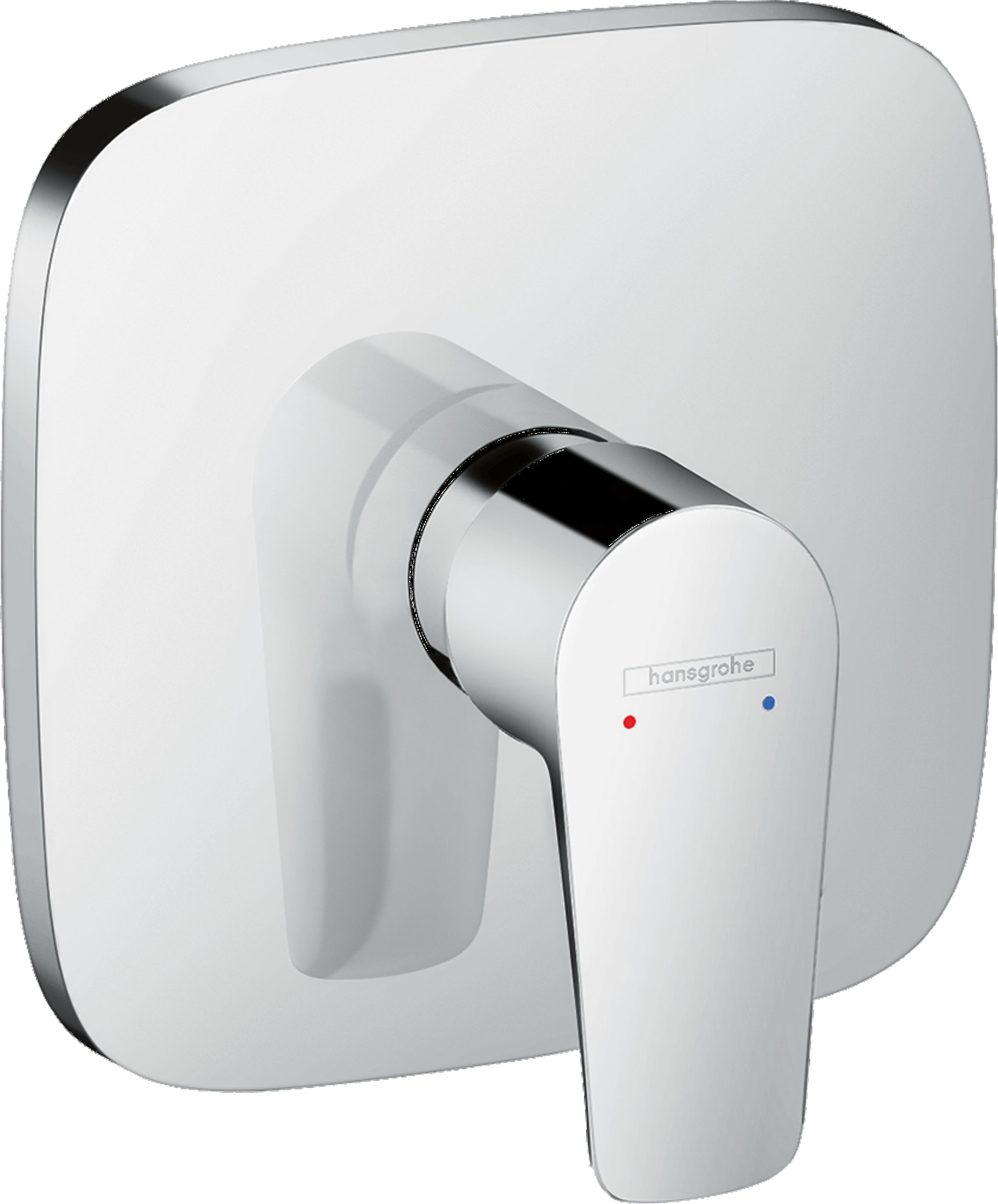 Talis E Single lever manual shower mixer soft cube for concealed installation