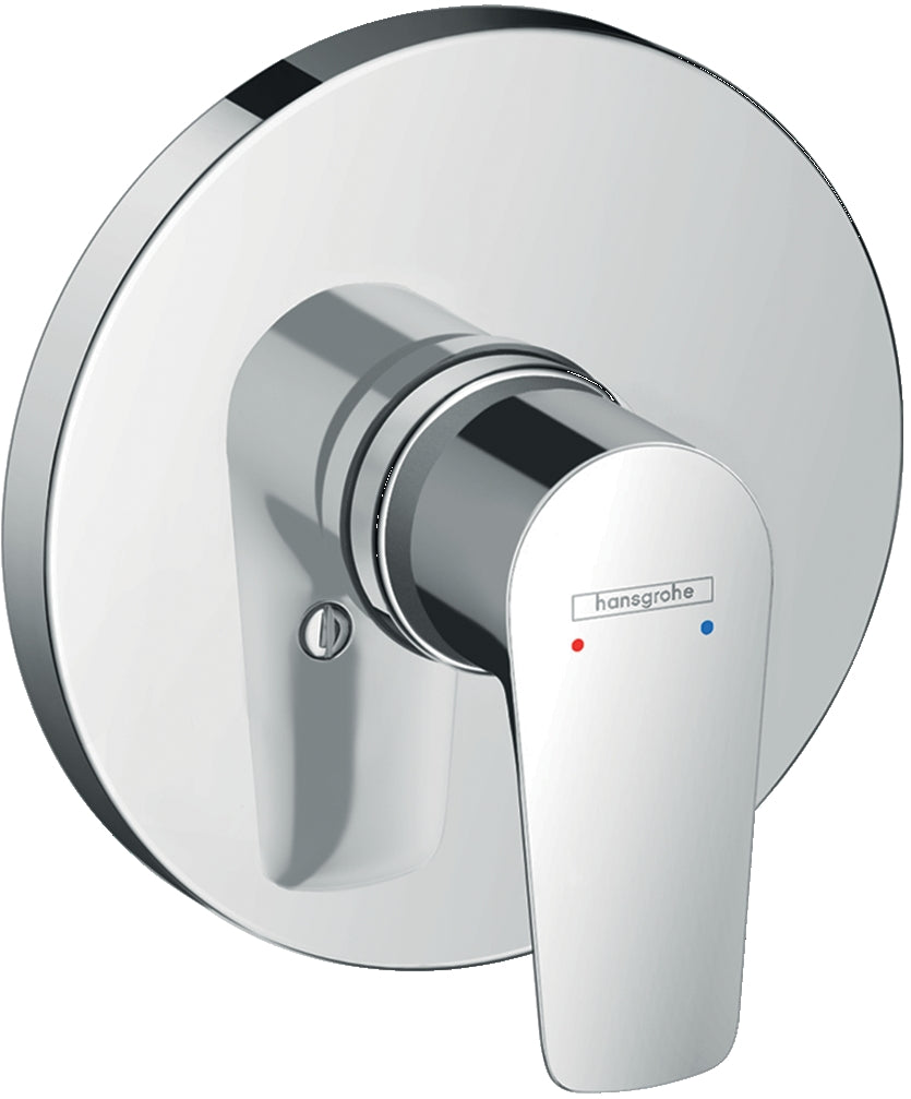 Talis E Single lever manual shower mixer round for concealed installation