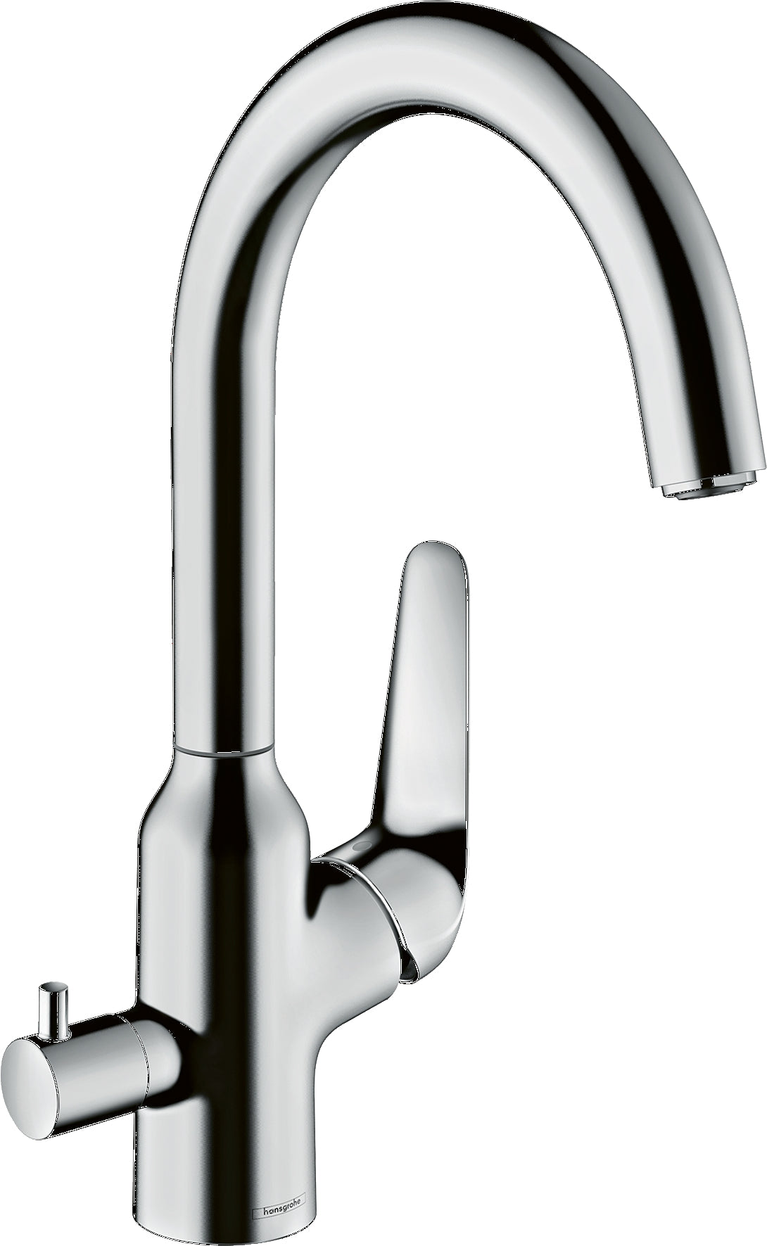Focus M42 Single lever kitchen mixer 220 with shut-off valve for additional appliance, single spray mode