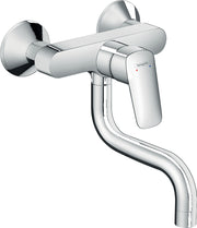 Logis M31 Single lever kitchen mixer wall-mounted, single spray mode