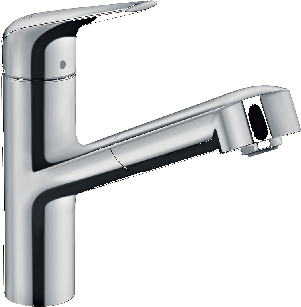 Focus M42 Single lever kitchen mixer 150 EcoSmart with pull-out spout, single spray mode