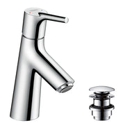Talis S Single lever basin mixer 80 with push-open waste