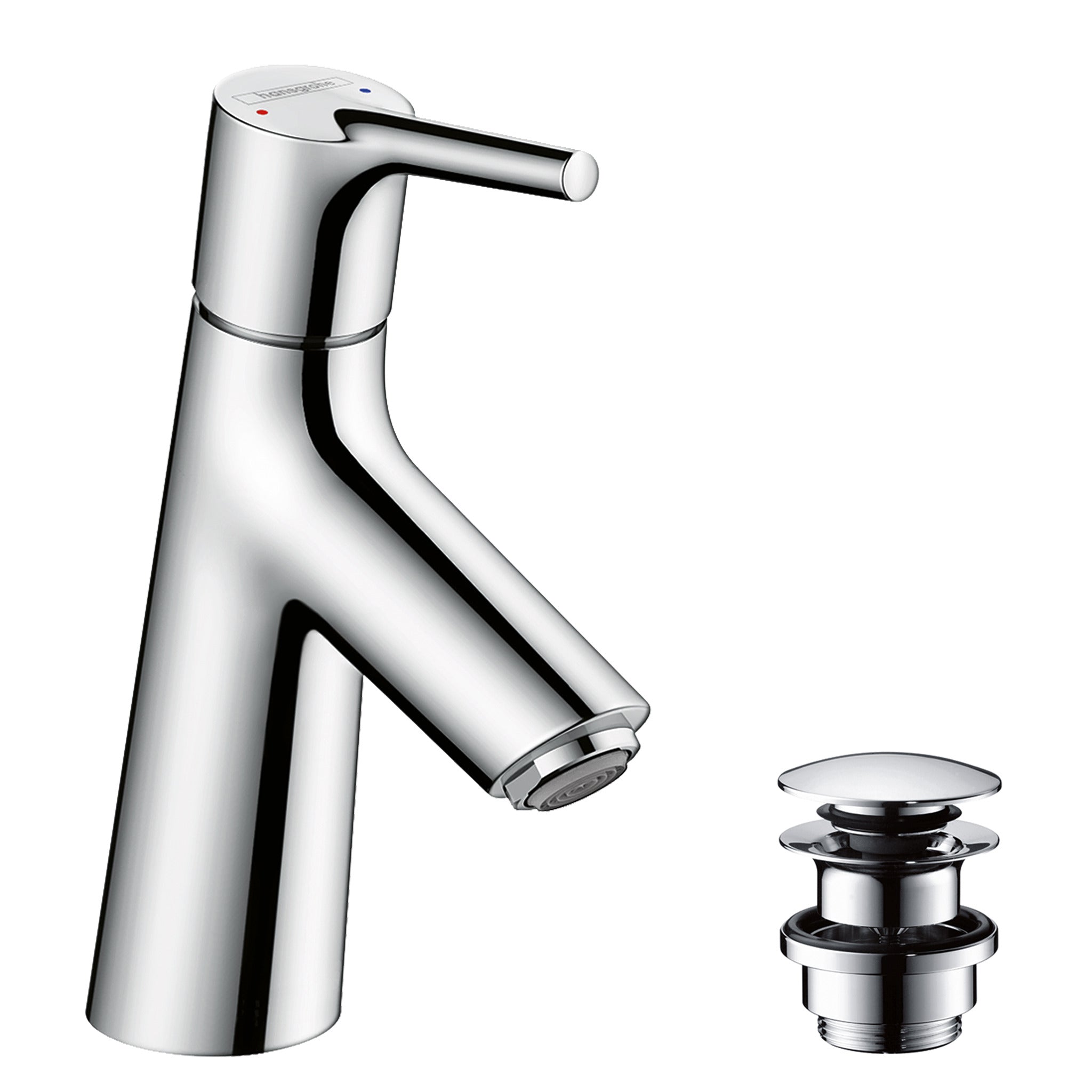 Talis S Single lever basin mixer 80 with push-open waste