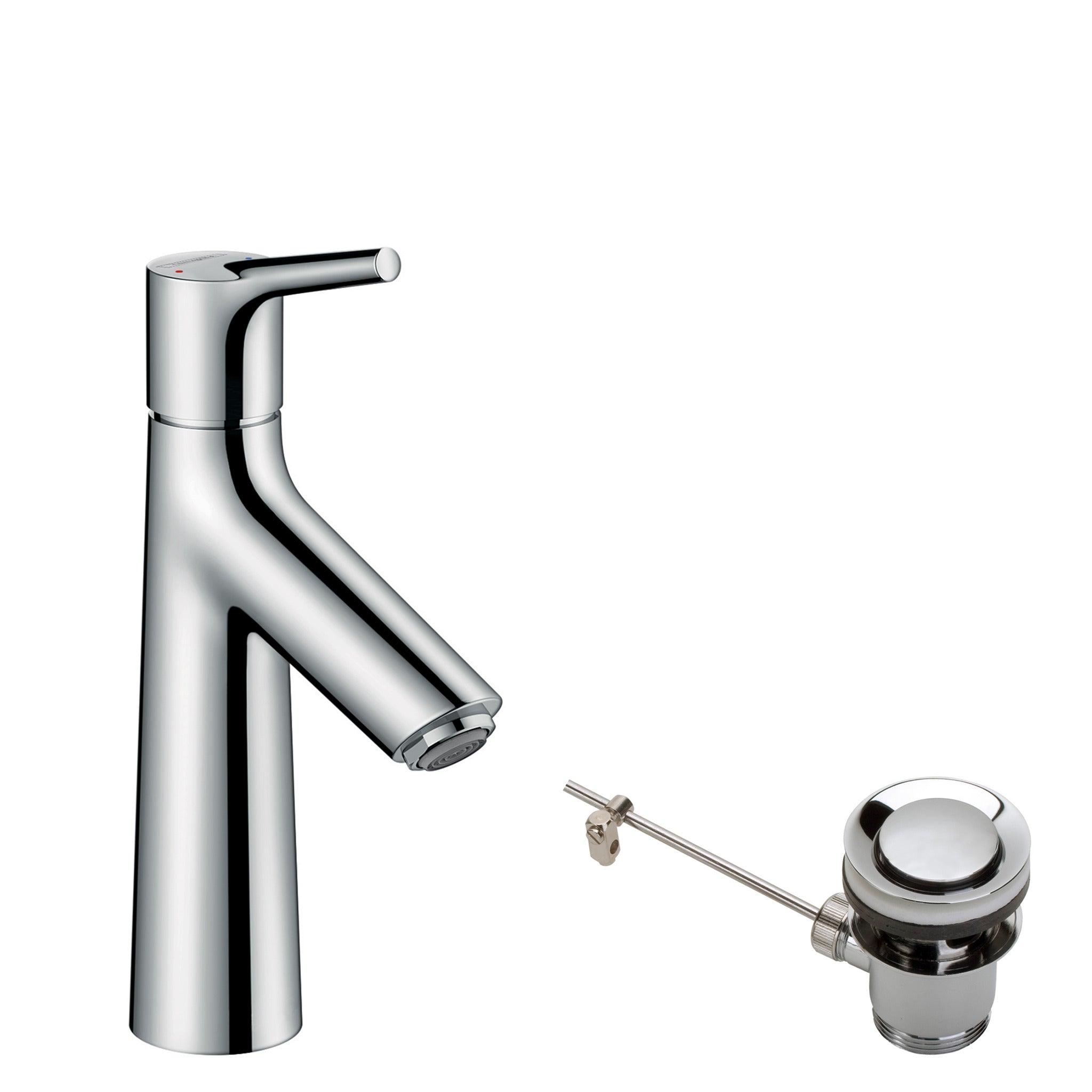 Talis S Single lever basin mixer 100 with pop-up waste