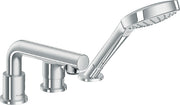 Talis S 3-hole rim-mounted single lever bath mixer for Secuflex