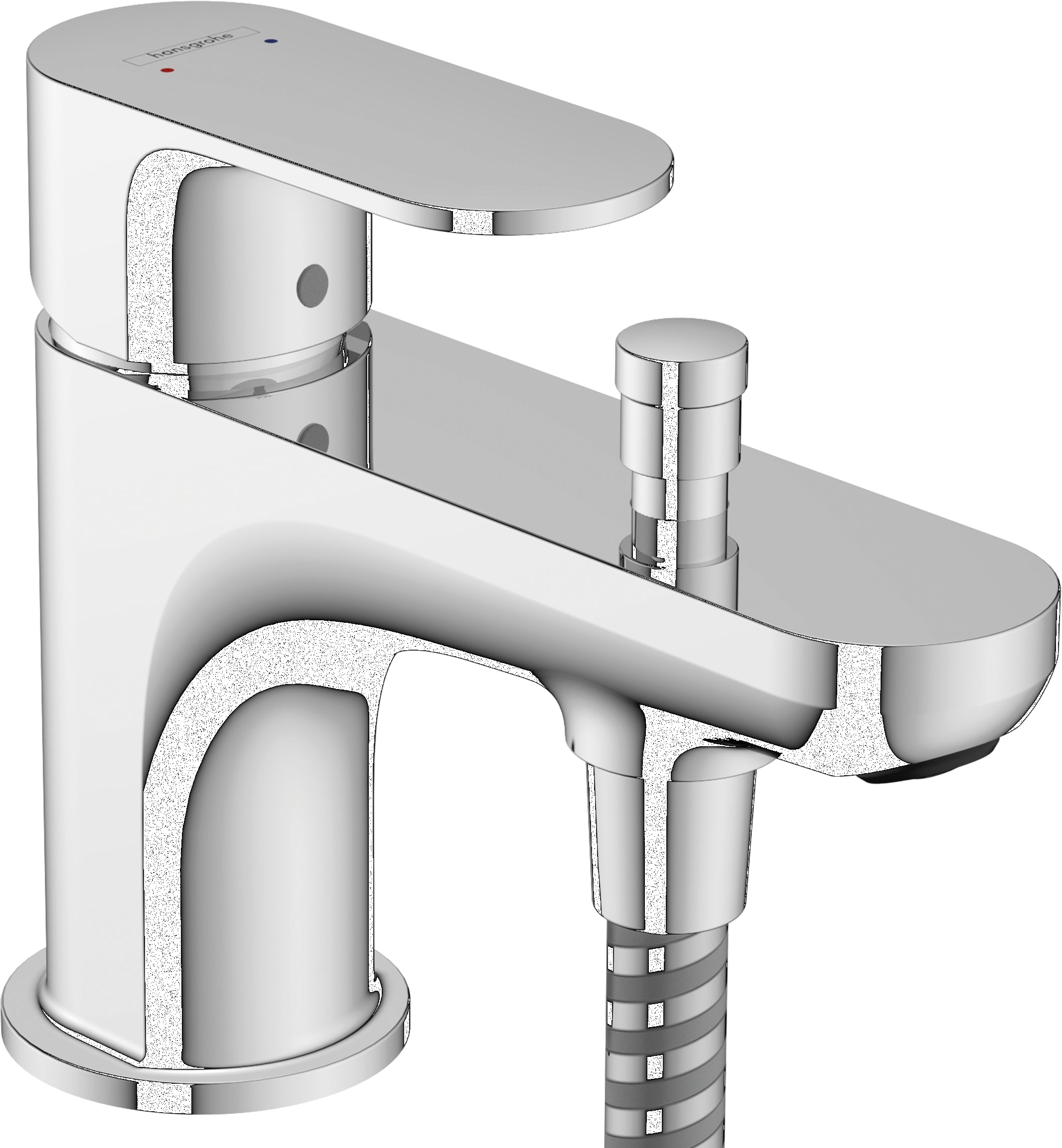 Rebris S Single lever bath and shower mixer Monotrou with 2 flow rates
