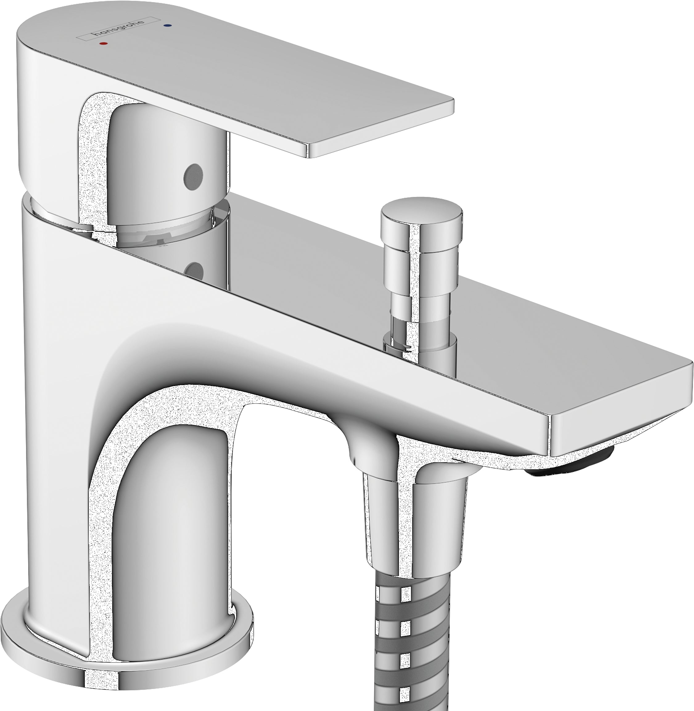 Rebris E Single lever bath and shower mixer Monotrou with 2 flow rates