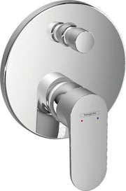 Rebris S Single lever bath mixer for concealed installation with integrated security combination according to EN1717 for iBox universal