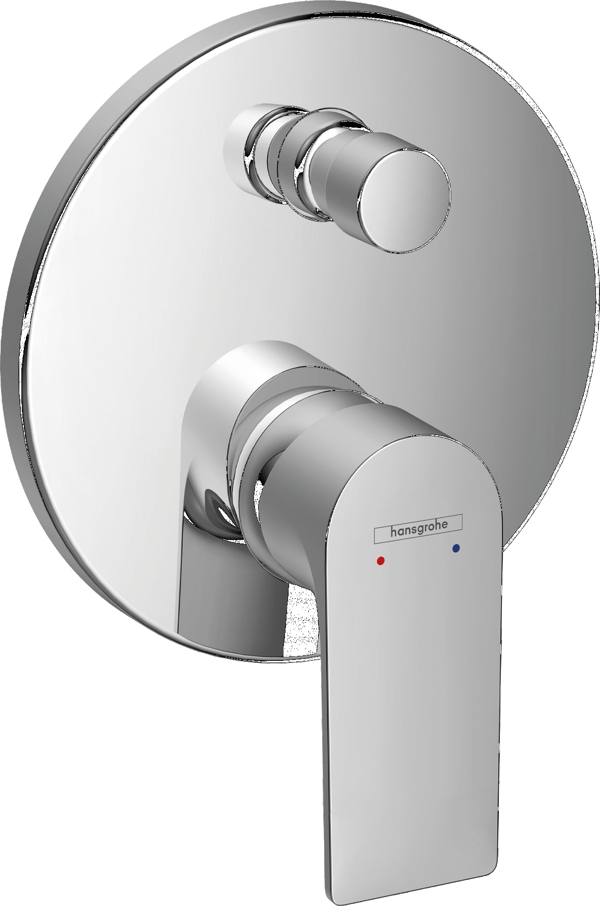 Rebris E Single lever bath mixer for concealed installation with integrated security combination according to EN1717 for iBox universal