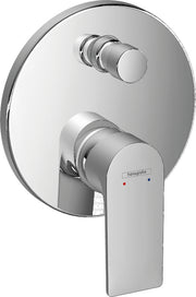 Rebris E Single lever bath mixer for concealed installation with integrated security combination according to EN1717 for iBox universal