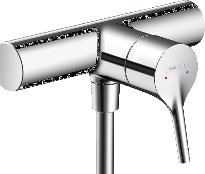 Talis S Single lever manual shower mixer for exposed installation with centre distance 15.3 cm