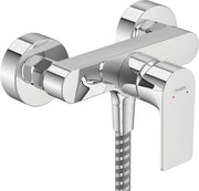 Rebris E Single lever shower mixer for exposed installation