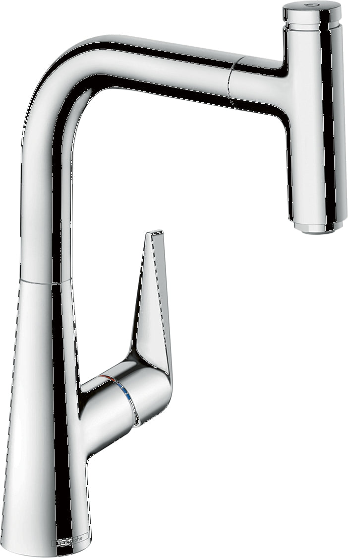 Talis Select M51 Single lever kitchen mixer 220 with pull-out spout, single spray mode