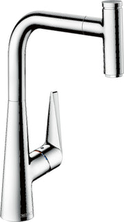 Talis Select M51 Single lever kitchen mixer 300 EcoSmart with pull-out spout, single spray mode