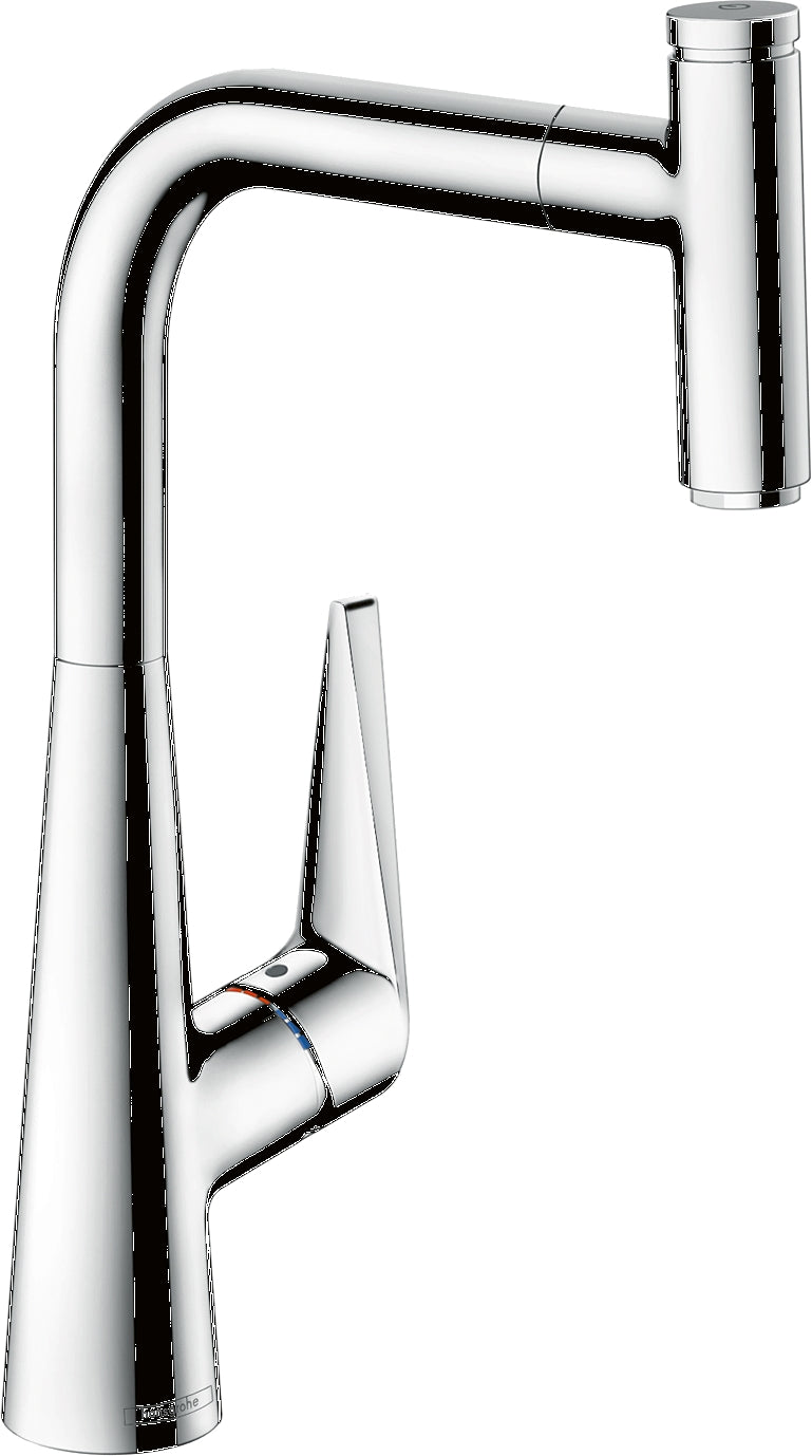 Talis Select M51 Single lever kitchen mixer 300 EcoSmart with pull-out spout, single spray mode