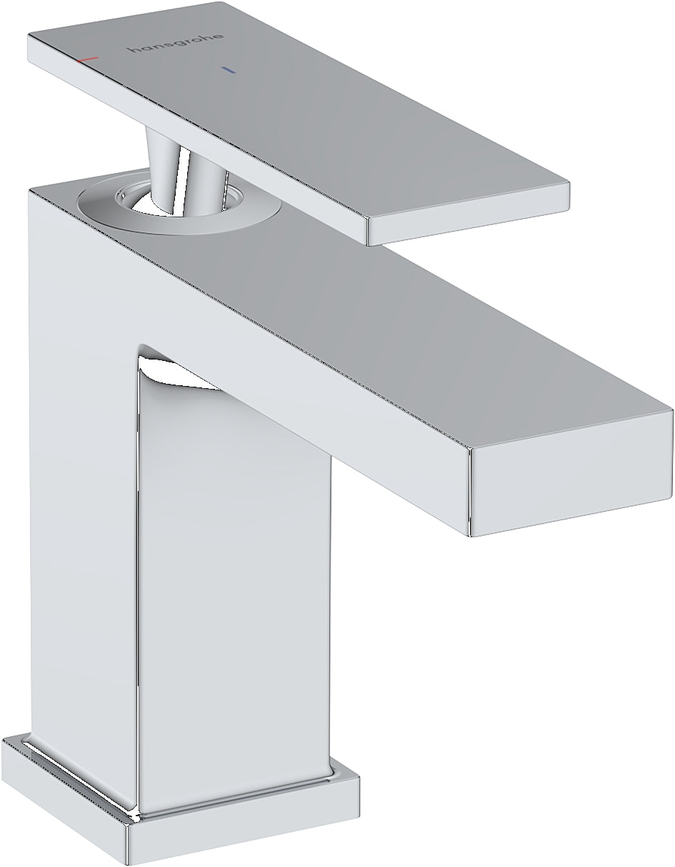 Tecturis E Single lever basin mixer 80 CoolStart with pop-up waste set